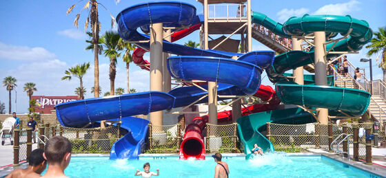 Multi Lane Customized Spiral Water Slide for Water Parks - SGS Audited Manufacturer