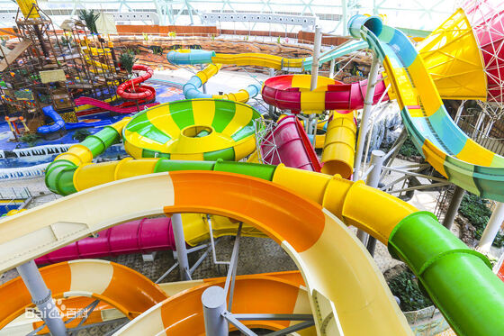 Multi Lane Customized Spiral Water Slide for Water Parks - SGS Audited Manufacturer