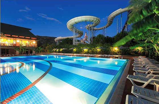 Family Rafting Slide with 4-6 Person Raft, 16m Platform Height, and 120 Persons/Hour Capacity for Water Parks