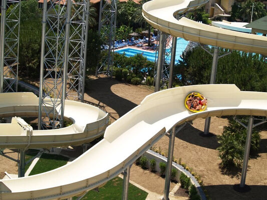 Family Rafting Slide with 4-6 Person Raft, 16m Platform Height, and 120 Persons/Hour Capacity for Water Parks
