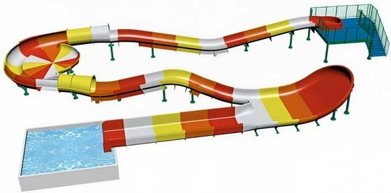 Parent-Child Flying Dragon Slide - 2-Person Raft Slide with 1.98m Low Platform and 240 riders/hour Capacity