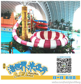 Indoor Aqua Entertainment Park Equipment , Amusement Park Project Design And Construction