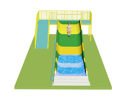 Fiberglass Material Water Slide for Aqua Park with Fast Installation and Customized Length