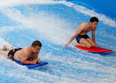 Customized Flow Rider Wave Fiberglass Surfing Machine Amusement  for Water Park