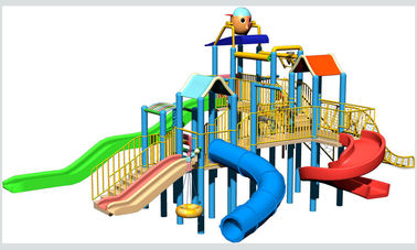 OEM Fiberglass Kids' Water Playground System, Swimming pool Play Equipment