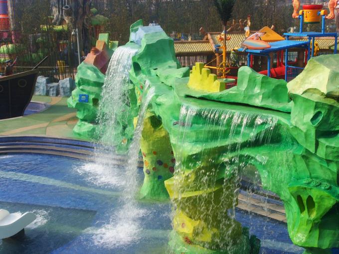Large Customized Waterpark Project Amusement Park Construction For Play