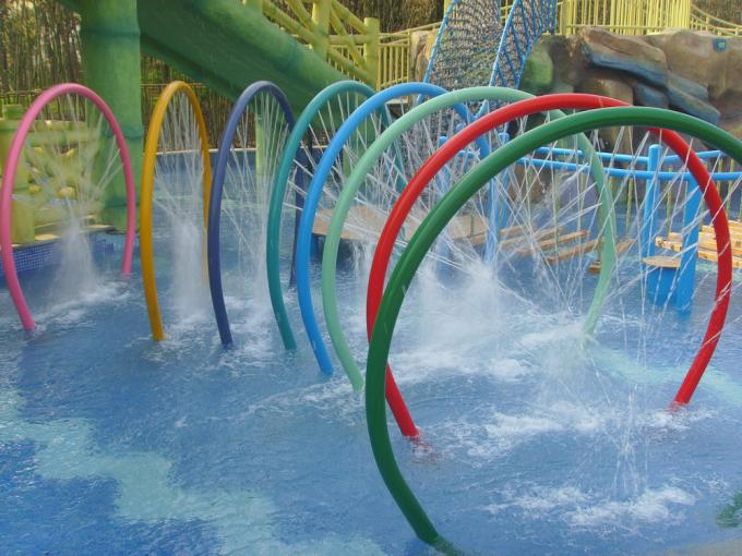 Large Customized Waterpark Project Amusement Park Construction For Play