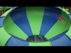 Fiberglass Space Bowl Slide for Theme Park